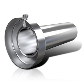 Spec-D Tuning 4.5" Tip Universal Silencer Compatible with Subaru WRX STI, Mitsubishi Evo8 Evo9 Lancer