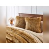 Faux Fur Throw Blanket - Brown Bear - Size: 50"x60"