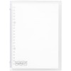Maruman F091-98 Kurufit Loose Leaf Binder, A5, 20 Holes, Clear