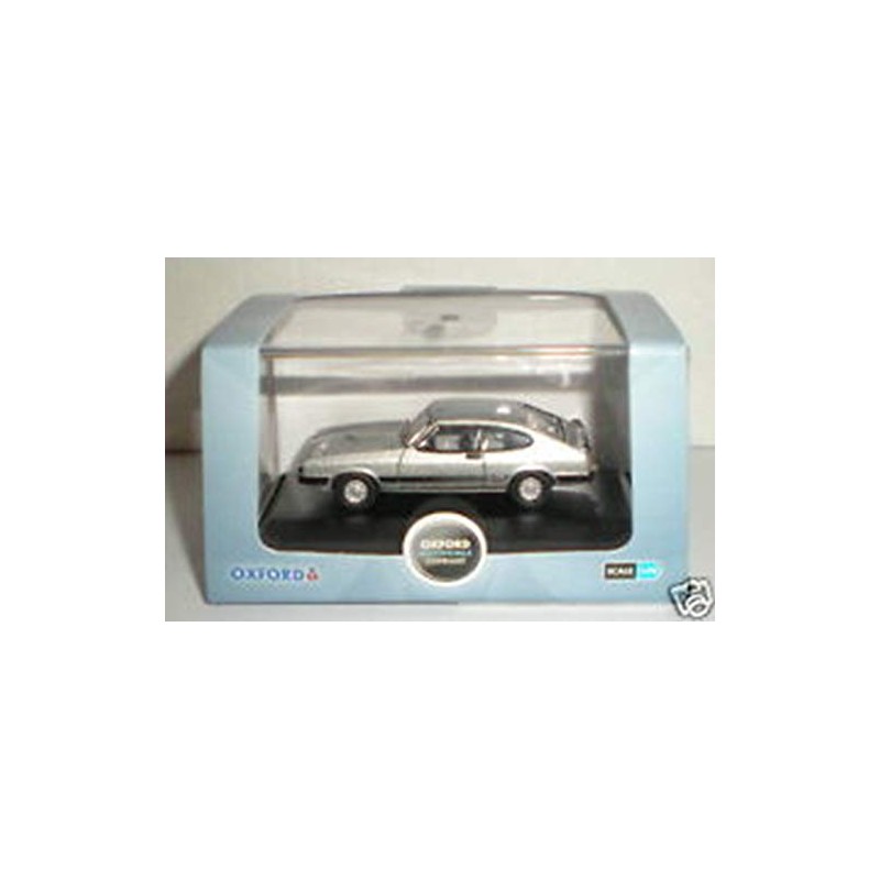Oxford strato silver ford capri mkIII car 1:76 railway scale