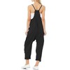 HAILTH Rompers for Women Casual Summer Jumpsuits Sleeveless Loose Spaghetti