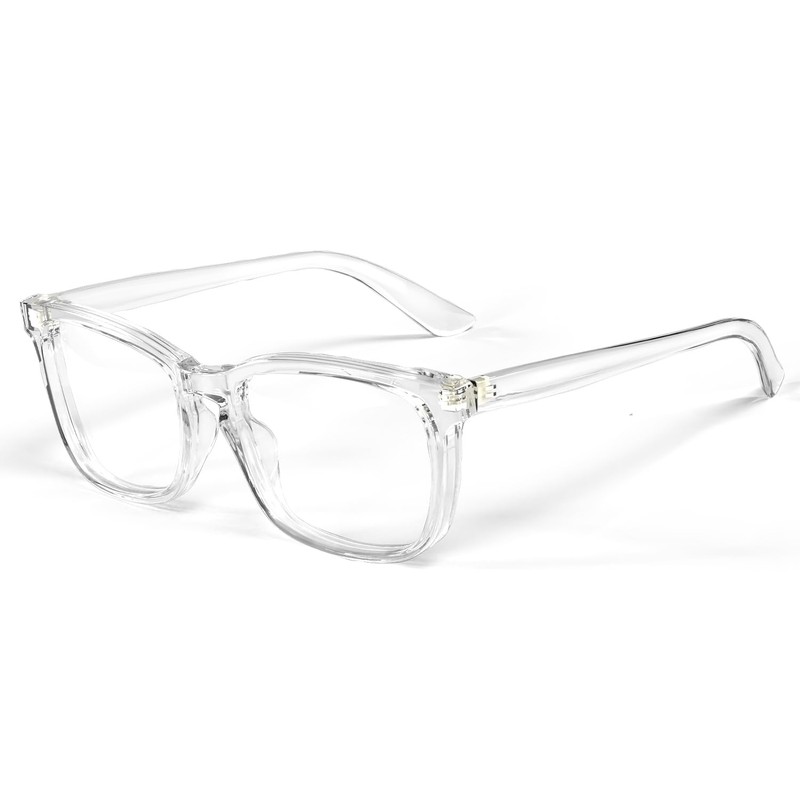 VISOONE Blue Light Blocking Glasses Square with Anti Computer Glare