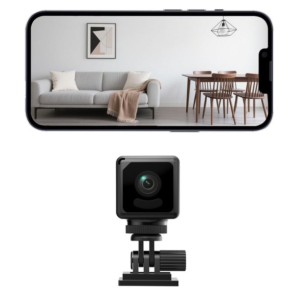 Mini Wireless Security Camera, Small Indoor Outdoor Home Cameras 1080P