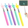 5Pcs Telescopic Teachers Pointer, Extendable Hand Pointer Finger Pointer Stick,