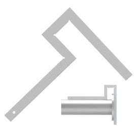 Flange Angle Square,Galvanized Steel Pipefitter Measuring Tool,Precision Flange Squares, Ideal for Piping Construction, Great for Checking Flange & Pipe Assembly Right Angles 400 * 400mm