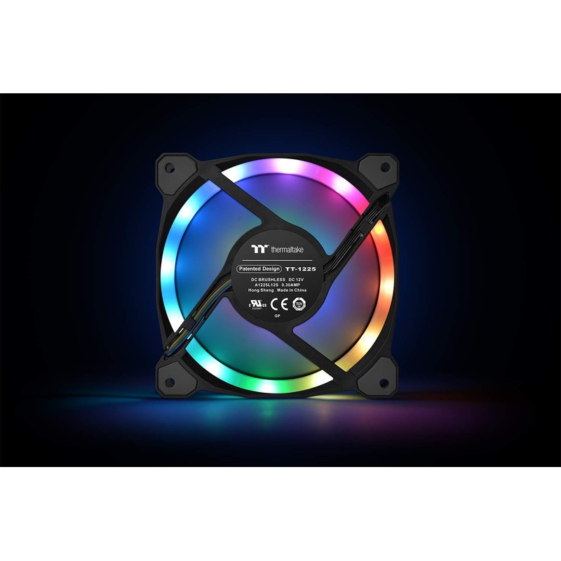 Thermaltake Riing Duo 12 RGB Radiator Fan 3 Pack Dual