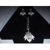 Park Lane Jewelry, "SPARK" Necklace & Earrings, Crystals, Glass Gems,