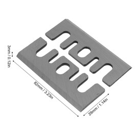 2Pcs Electric Planer Blades Carbide Planer Blades Replacement for P20ST P20SF P20SB P20A FP20SA FP20A F20A