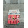 Vtg Spellwriter Magnetic 31 Alphabet Refrigerator Letters NOS Hanger Unpunched