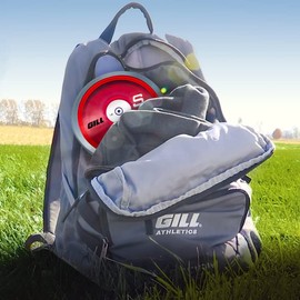 Gill Athletics S8 Spin Disc for Track - 1.6 KG Discus Training Equipment, 75% Rim Weight, 1.6k Track & Field Throwing Equipment, Mens Discus and Womens Discus, 1.6 kg Discus Track and Field