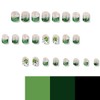 24 Pcs St. Patrick's Day Press on Nails Short Square