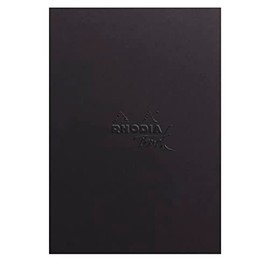 Rhodia 116187C - Rhodia Touch Mixed Media Pad, extra-white Paint'On paper 250g - A5 portrait, 20 detachable microperforated sheets glued canvas pad