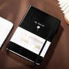 CAGIE Notebook, A5 Notebook, Stylish, Diary, 192 Dot Pages, Hardcover,
