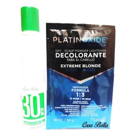 Decolorante Nutrapel Platinoxide Decolorante Nutrapel Platinoxide tono azul para cabello