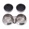 Large Double Palette Stainless Steel Oil Paint Megilp Turpentine Solvent