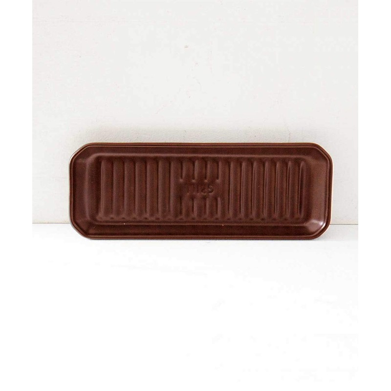 (Ibuki Craft TOOL S) Grill Plate M Brown | Fish