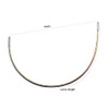 item4ever 1 Pair Bra Underwire Replacement Nylon Coated/Stainless Steel (85D/85E,