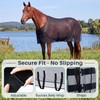 Hsei Horse Fly Sheet Black Mesh Breathable UV Protection Summer