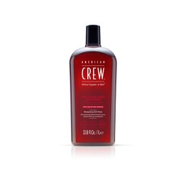 American Crew Champú para hombres, champú fortificante para cabello adelgazante, refresca el cuero cabelludo, 33.8 onzas líquidas