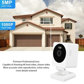 Home Security Camera, 1080P WiFi Camera, Color Night Vision, 120° Wide Angle Lens, Motion Detection, Alarm Push, Phone APP Viewing, 2 Way Audio, Type C Powered Cam for Baby Pet Elderly