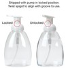 Ginger Lily Farms Foaming Soap Dispenser, Refillable Plastic Pump Bottles