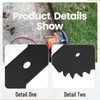 Karbay 3 Pack 7-1/2" Edge Hog Heavy Duty Edger Replacement