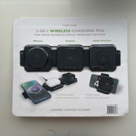Mycharge 3-In-1 Wireless Charging Pad