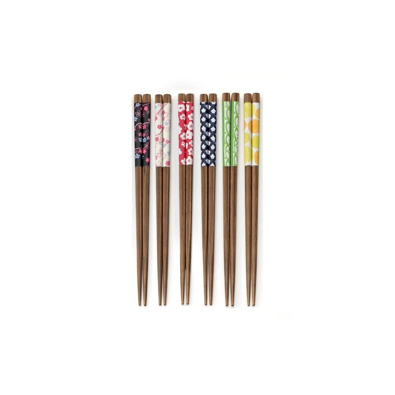 Hiranoi Chopsticks Set, Dishwasher Safe, Wakasa Lacquer, Dishwasher Safe, Painted
