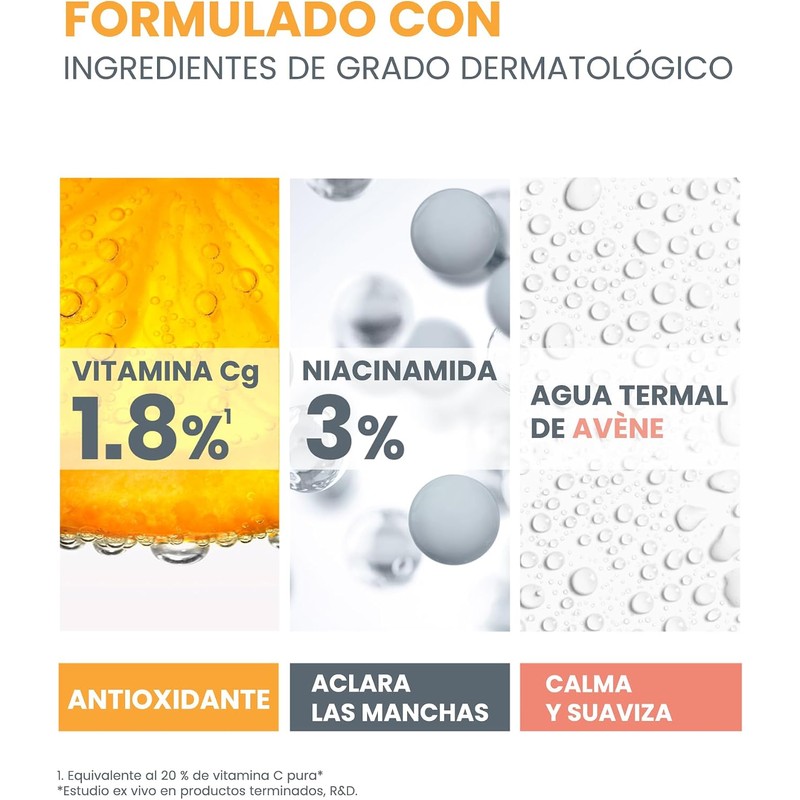 AVENE Vitamin Activ Cg Crema, Hidratación diaria para un Tono