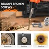 KENDO 46PC HSS Damaged Screw Extractor Set - Remover for