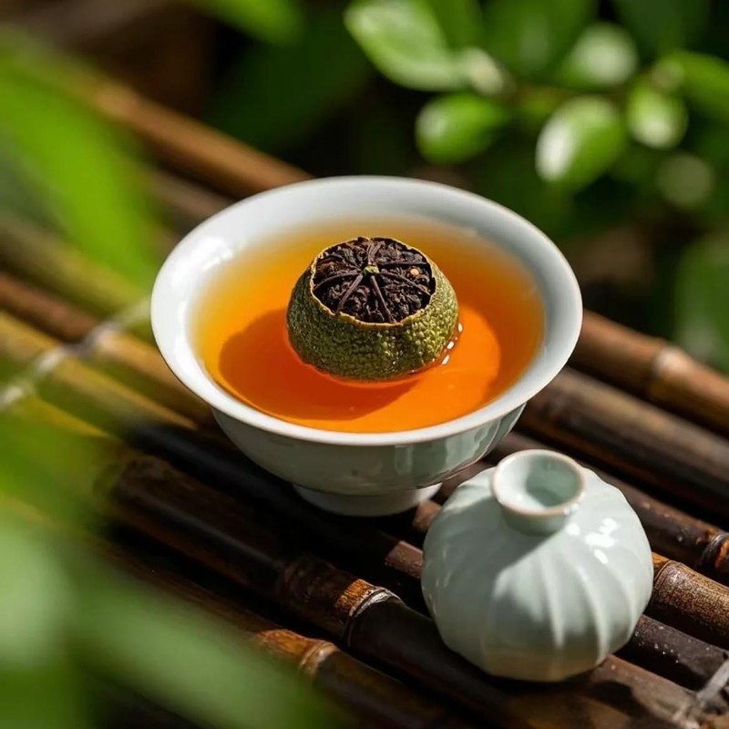 Xiao Qing Gan Pu-erh Tea – Aged Tangerine Peel with