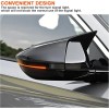 Geartronics FOR 2018-2022 ACCORD M STYLE GLOSS BLACK SIDE MIRROR