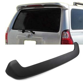 ECCPP ABS Spoiler Wing Unpainted Rear Window Top Roof Spoiler 3rd Brake Light Matte Black Exterior Accessories for Toyota 4Runner 4.0L 4-Door SR5 Sport Utility