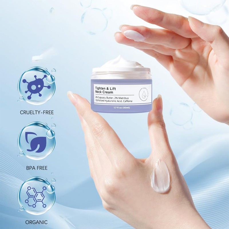 Tighten and Lift Neck Cream, 50ml Neck Firming Cream, Tightening