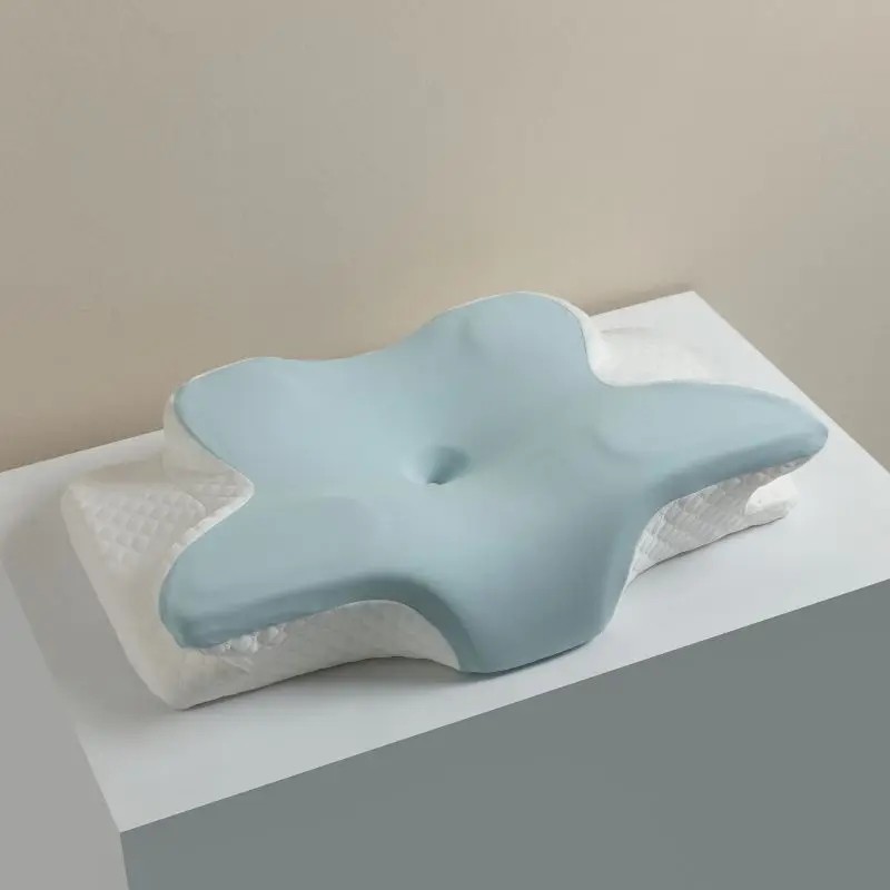 Cooling Memory Foam Pillow for Sleep – Butterfly Neck Support