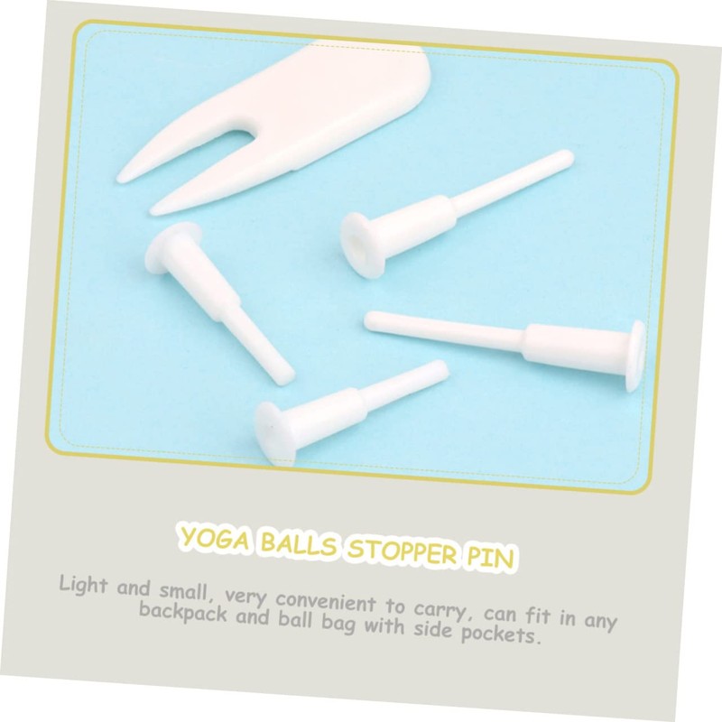 Outanaya 1Set Yoga Balls Replacement with Air Stopper Pins Durable