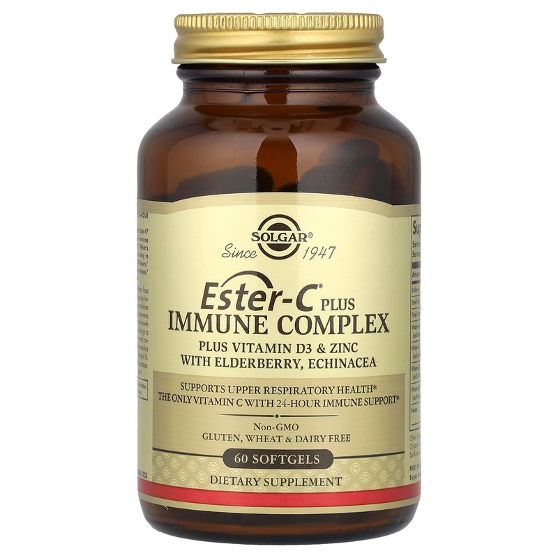 Solgar Ester-C Plus, 60 Softgels