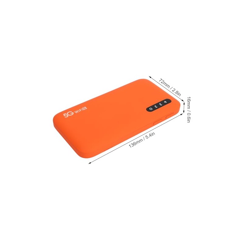 5G Mobile Hotspot, Portable High Speed Dual Band WiFi6 Router