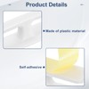 uxcell 6Pcs Blind Cord Holder, Self-Adhesive Window Cord Wrap Cleats,