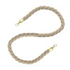 OSALADI Jute Weave Guardrail Hanging Rope Crowd Control Ropes for