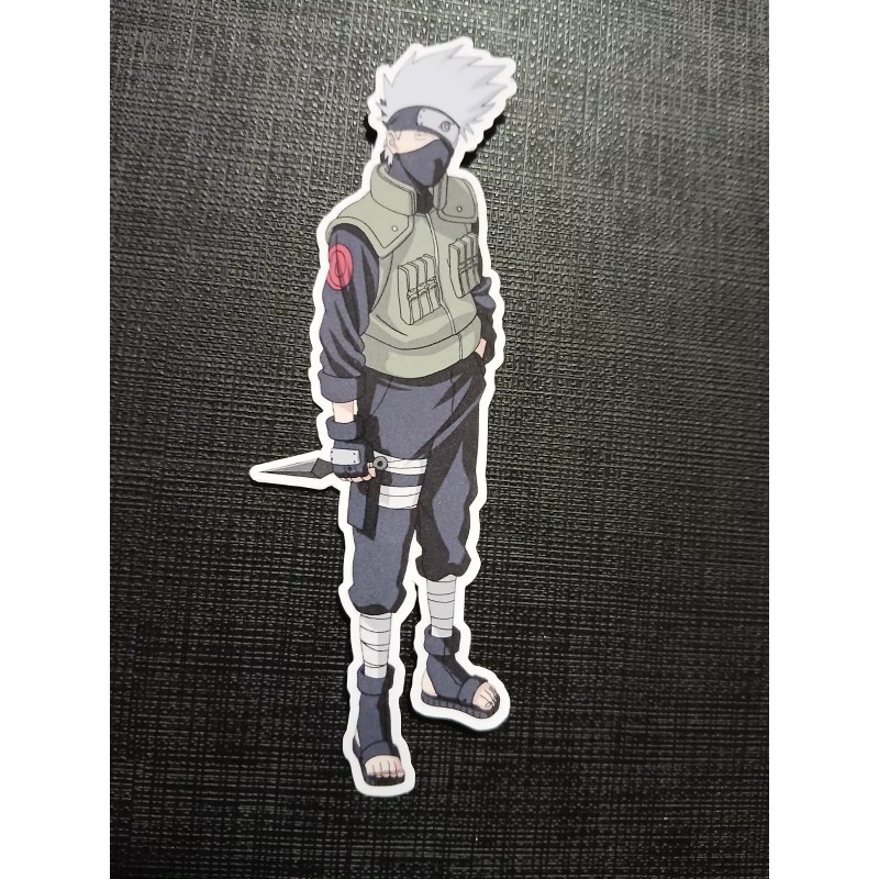 Naruto Kakashi Hatake Glossy Sticker Anime Waterproof!