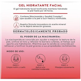 POND'S Gel Hidratante Facial Hydra Active Tonificante Sandía Complex, 110 g