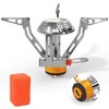 Awroutdoor Gas Camping Stove 3000 W Foldable Gas Stove with