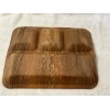 (25) Biodegradable Disposable Bamboo Plates Trays Made from Palm Leaves