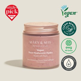 Mary&May [Mary&May]*TIMEDEAL* Rose Hyaluronic Hydra Wash off Pack 125g