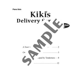 Joe Hisaishi-Kiki's Delivery Service Intermediate/English Piano Book