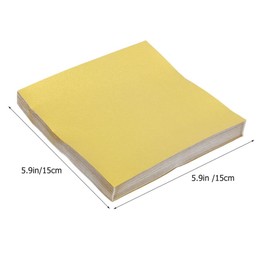 Operitacx 100 Sheets Single-Sided Pearlescent Origami Metallic Scrapbook Paper Single Sided Folding Paper Shimmer Folding Paper Star Decor DIY Origami Paper Handwritten Paper 3D Multipurpose