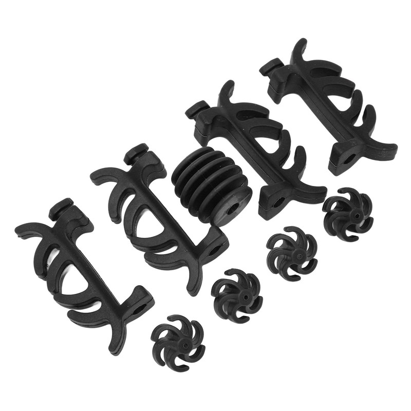 Rubber Shock Absorption Set Bow String Piece Dampening Stabilizer for