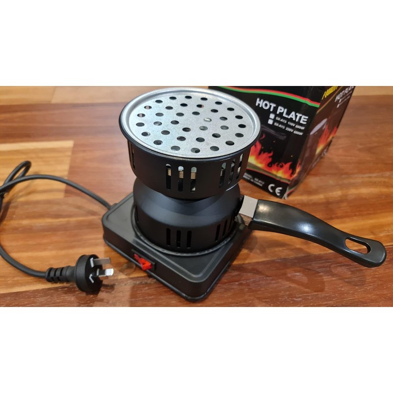 Electric Charcoal Burner, 220V Coal Burner with Handle, 600W Hot