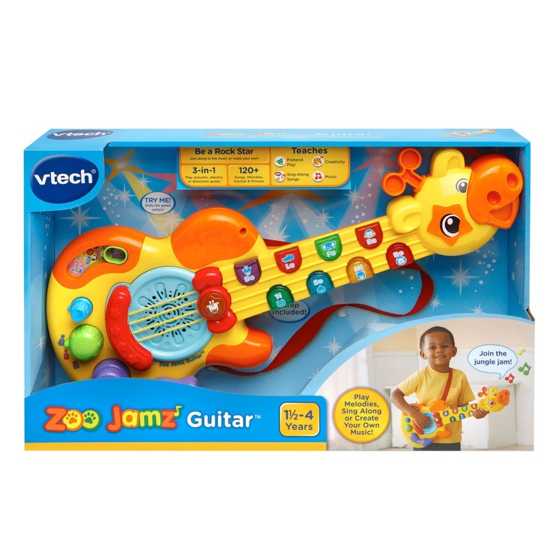 VTech 80-179000 Zoo Jamz Guitar Toy